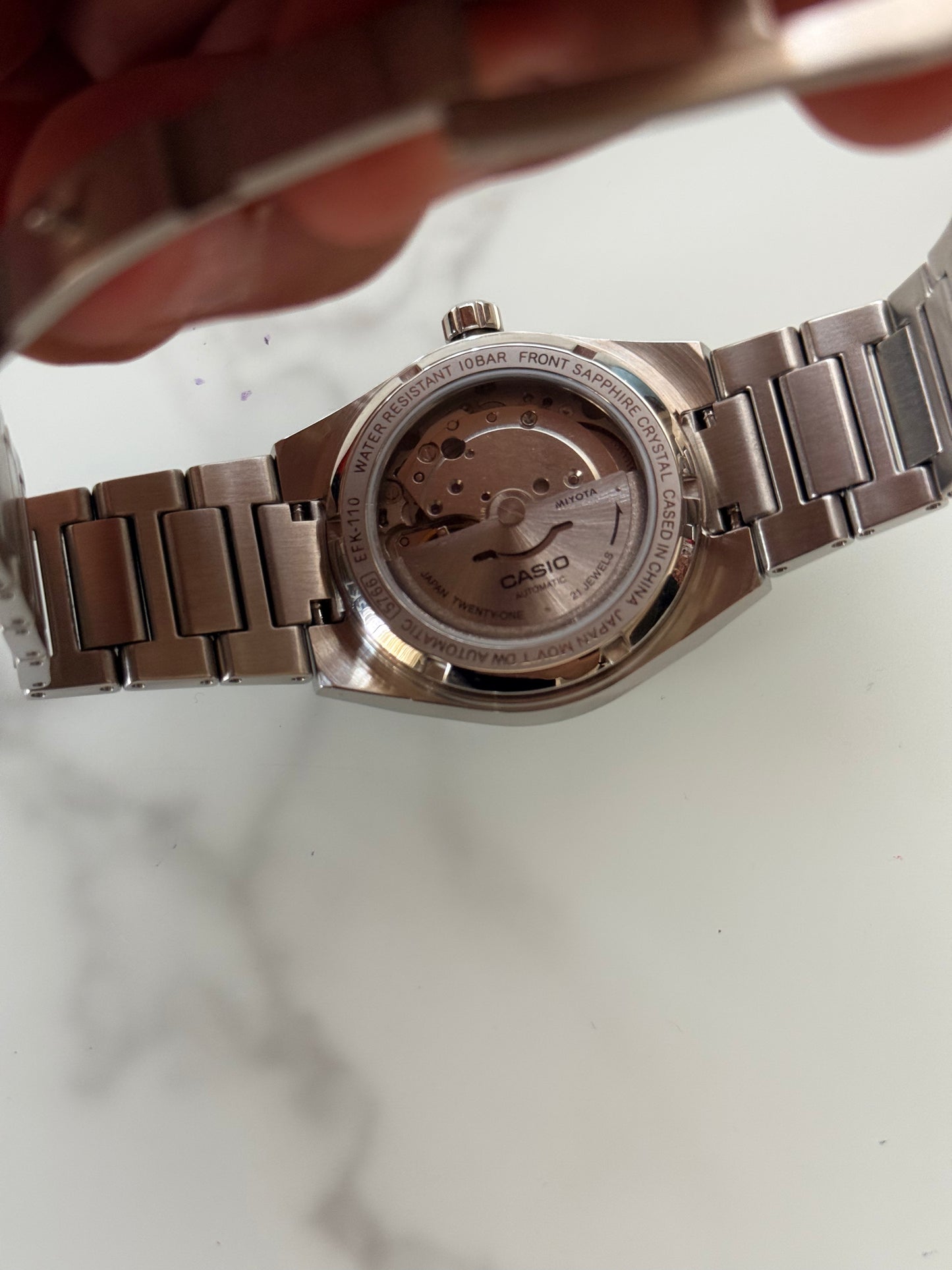 CASIO EDIFICE EFK-110D AUTO 38mm
