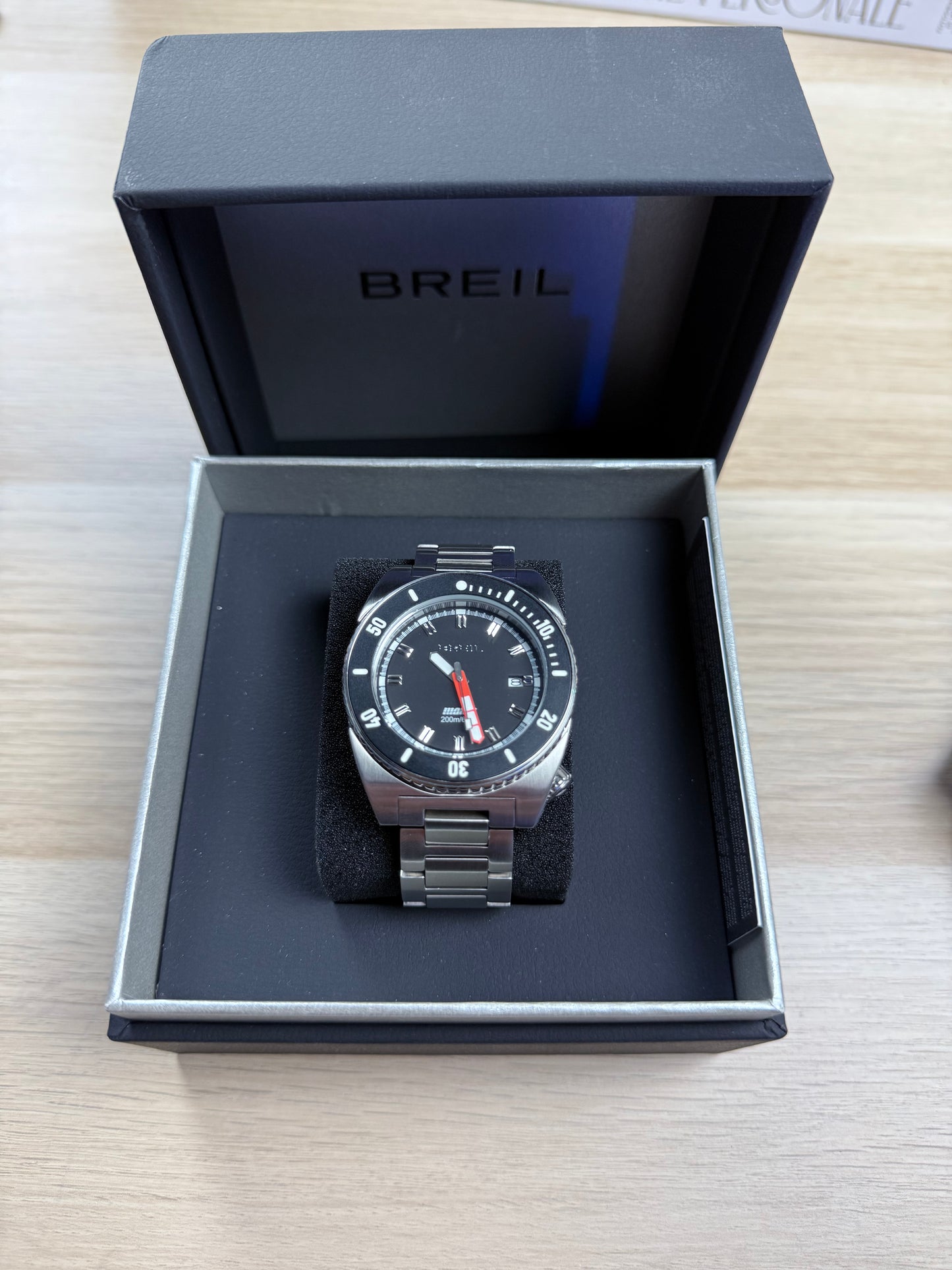 BREIL MANTA SEEKER ACCIAIO