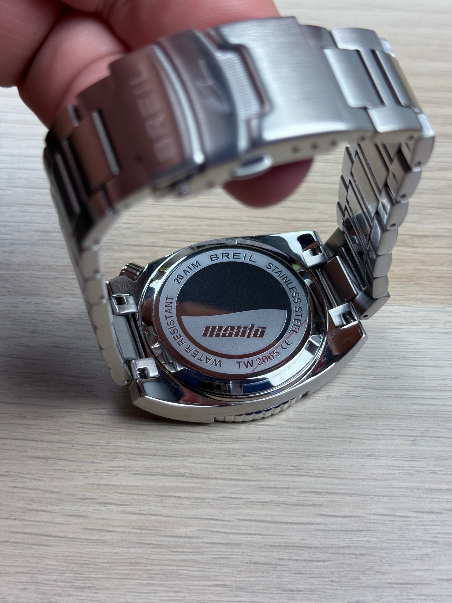 BREIL MANTA SEEKER ACCIAIO