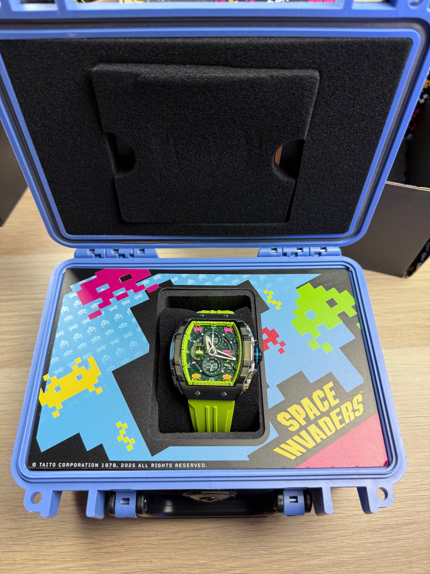 NUBEO SPACE INVADERS GALACTIC GREEN LIMITED