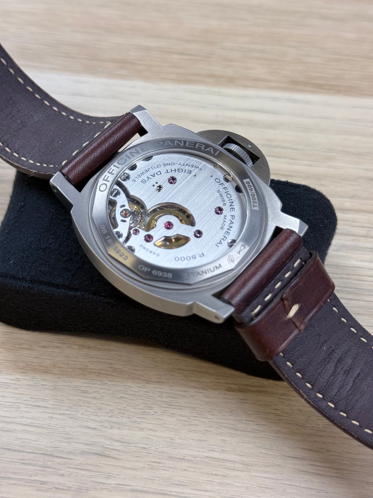 PANERAI LUMINOR BASE 8 GIORNI TITANIO