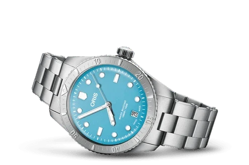 Oris Divers Sixty-Five Cotton Candy