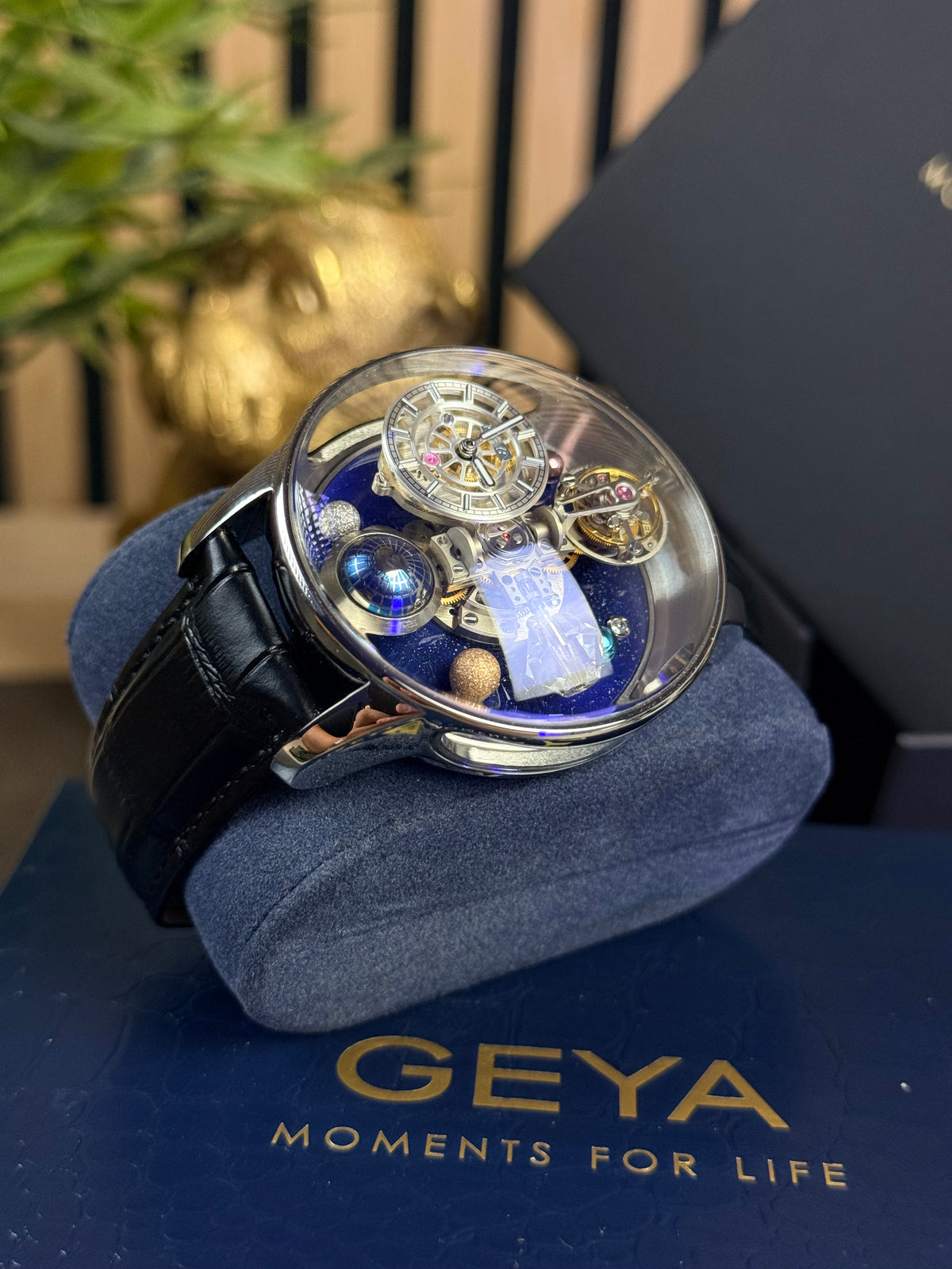 GEYA Planetary Flywheel Mechanical Watch G78182