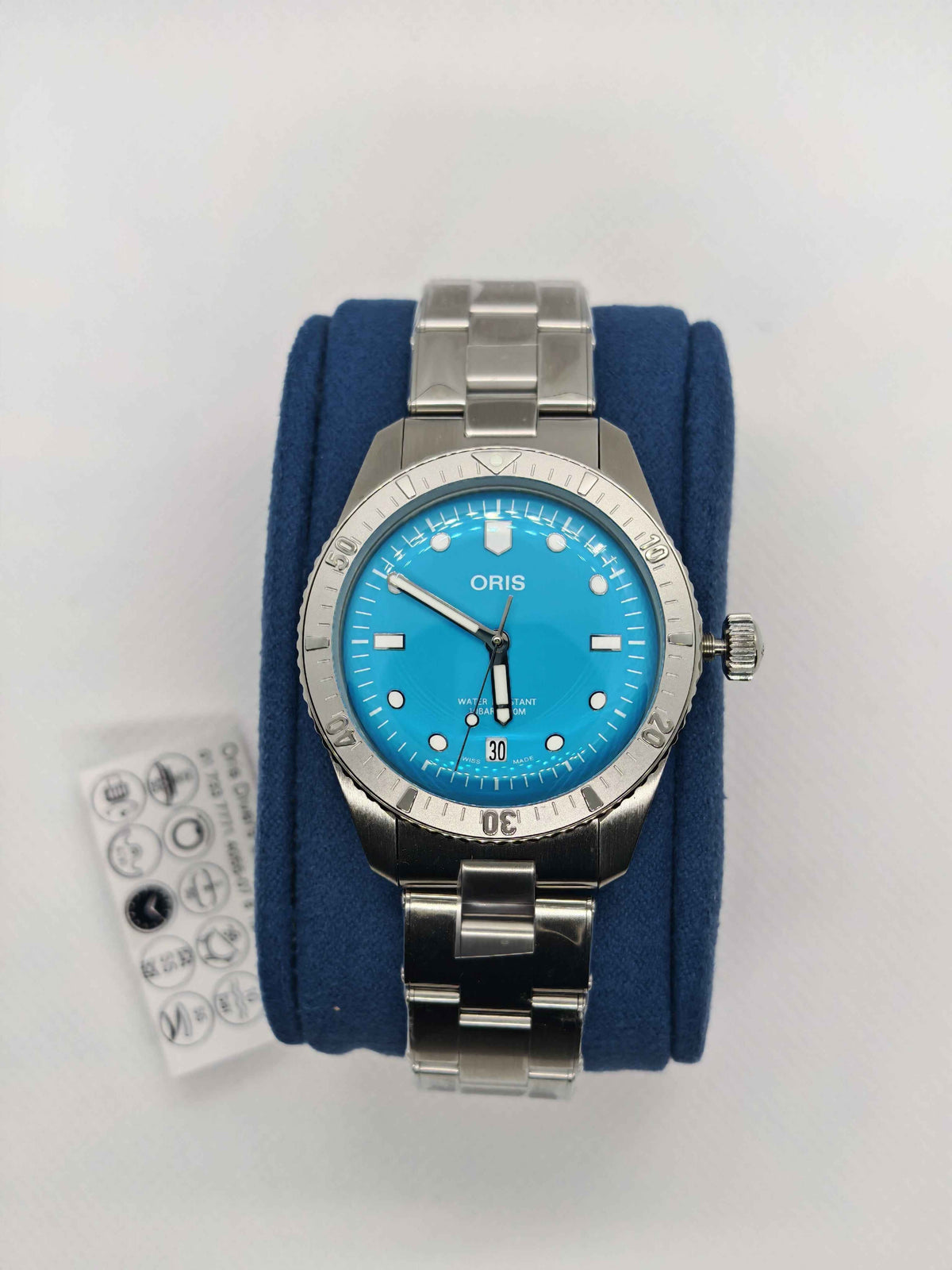 Oris Divers Sixty-Five Cotton Candy
