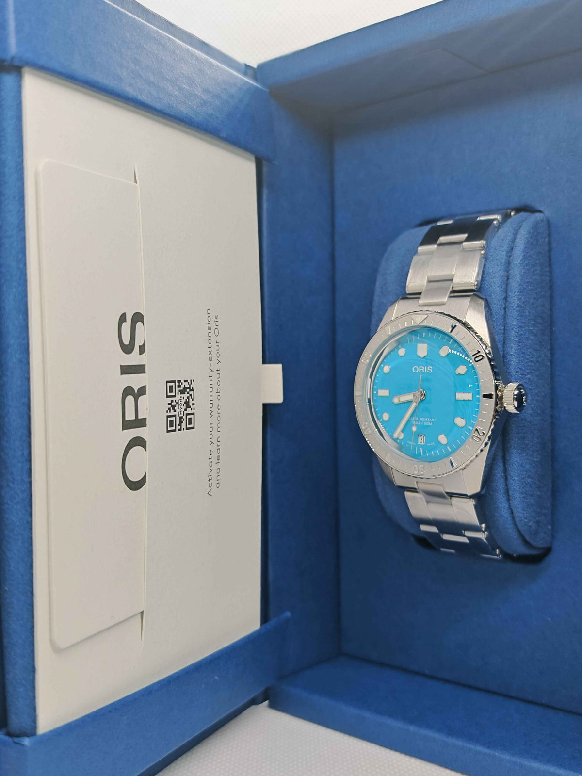 Oris Divers Sixty-Five Cotton Candy